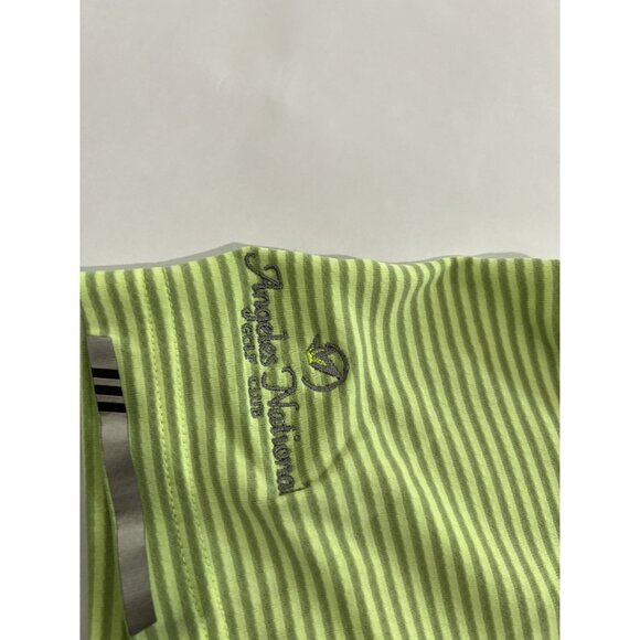 Adidas Angeles National Golf Club Polo Shirt in Green - Picture 5 of 7